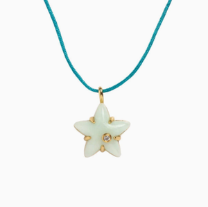 Five-pointed star necklace for women