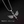 Titanium steel necklace, men's clavicle chain