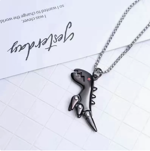Titanium steel necklace, men's clavicle chain