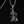 Titanium steel necklace, men's clavicle chain