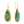 Natural Teardrop Dangles| Minimalist Accessories | Bohemian Earrings