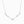 Dainty gold personalized couple name necklace with heart accent as a sweet anniversary or Valentine's Day gift for her
