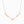 Dainty gold personalized couple name necklace with heart accent as a sweet anniversary or Valentine's Day gift for her